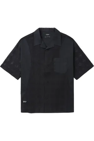 FIVE CM Camisa con motivo geométrico
