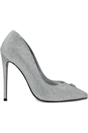 Philipp Plein Zapatillas con glitter y tacón de 120mm