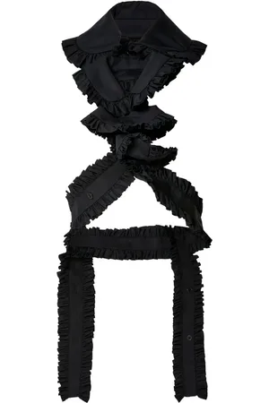 NOIR KEI NINOMIYA Top con detalle de volantes