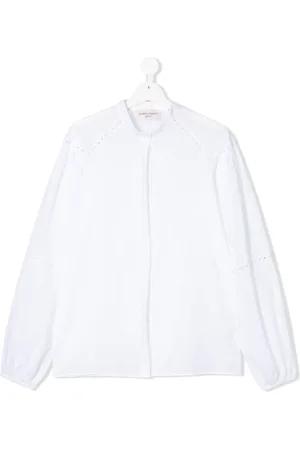 Alberta Ferretti Blusa con detalles de encaje