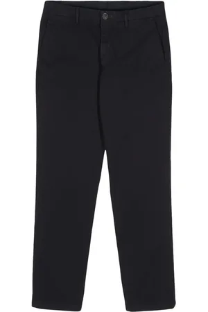 Paul Smith Pantalones rectos con logo bordado