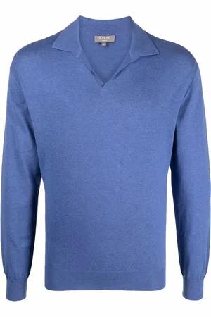 N.PEAL Suéter con cuello de playera tipo polo