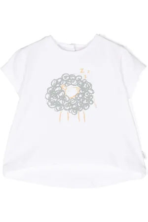 KNOT Playera con oveja estampada