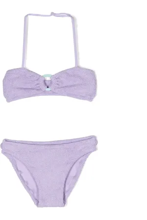 MC2 SAINT BARTH Bikini con efecto arrugado