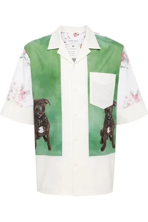 Marine Serre Camisa Regenerated Household