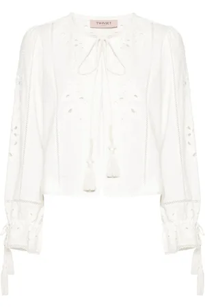 Twin-Set Blusa con bordado