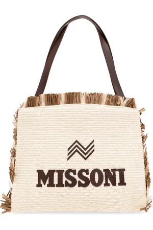 Missoni Tote con parche del logo