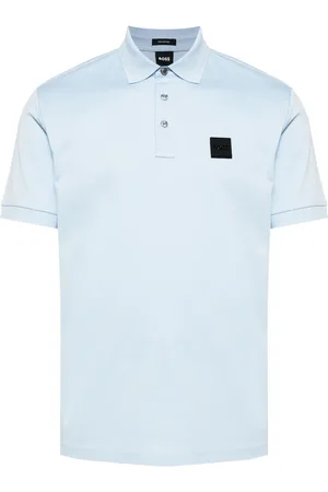 HUGO BOSS Playera tipo polo con aplique del logo