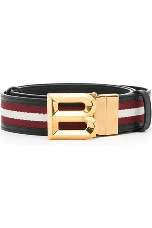 Bally Cinturón con logo en la hebilla