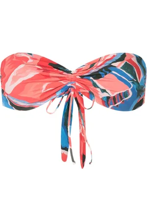 CLUBE BOSSA Top de bikini Percy con estampado gráfico
