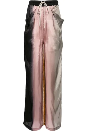 Rick Owens Ombré-effect palazzo pants