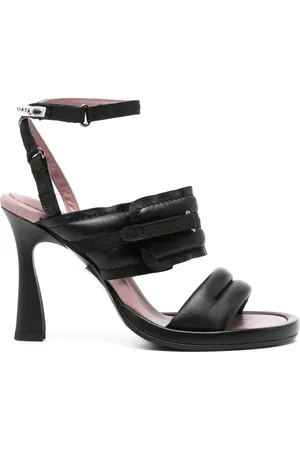 Premiata Sandalias capitonadas con tacón de 100mm