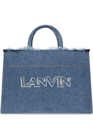 Lanvin Tote con logo bordado
