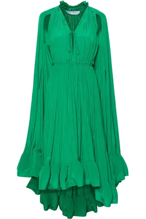 Lanvin Vestido con volantes