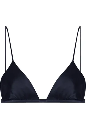Alberta Ferretti Bralette estilo triángulo con lentejuelas