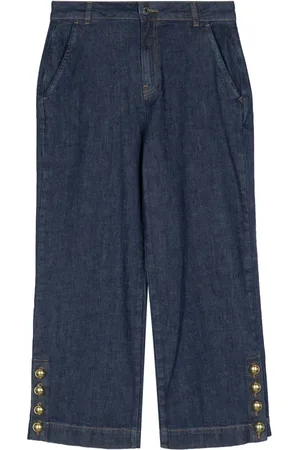 Simkhai Jeans capri con diseño recto