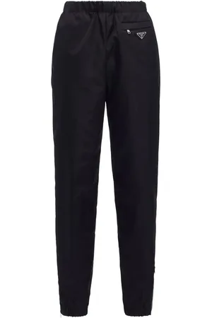 Prada Pantalones con tiro alto