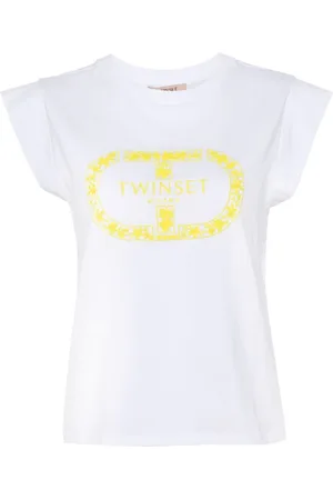Twin-Set Playera con logo bordado