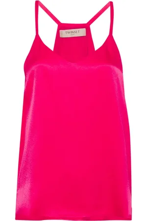 Twin-Set Top con placa del logo