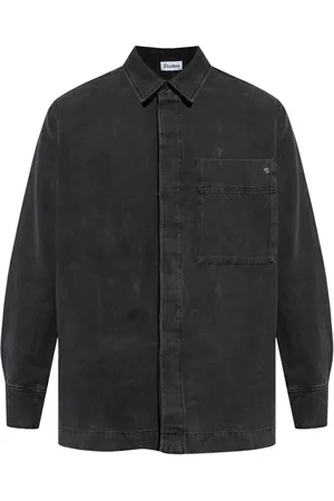Etudes Camisa de mezclilla con apliques