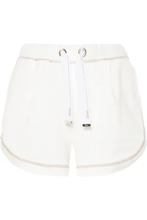 HERNO Shorts con costuras en contraste