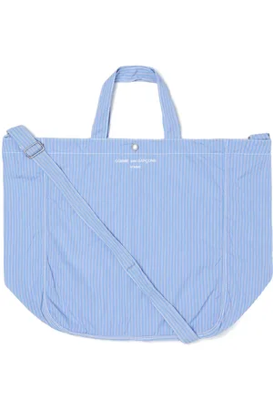 Comme des Garçons Tote con motivo de rayas