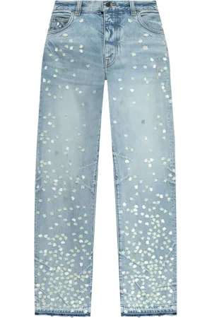 AMIRI Jeans rectos con aplique