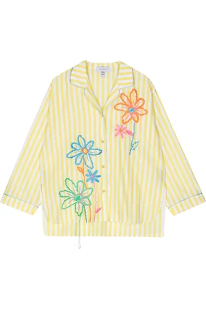 MIRA MIKATI Camisa con bordado floral