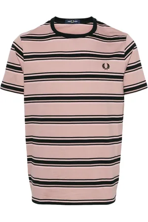 Fred Perry Playera con rayas estampadas