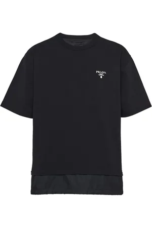 Prada Tenis bajos con detalle a capas