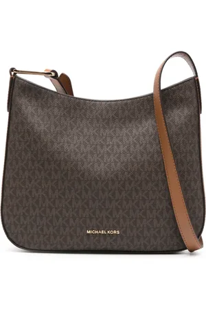 Michael Kors Bolsa crossbody Kensington Signature grande