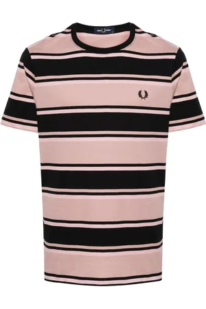 Fred Perry Playera con rayas estampadas