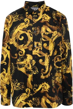 VERSACE Camisa con estampado Barocco
