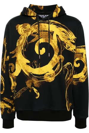 VERSACE Hoodie Watercolor Couture