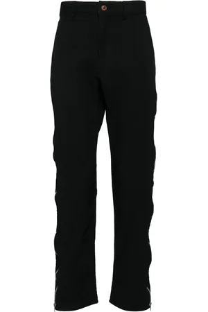 Comme des Garçons Pantalones tapered con cierre