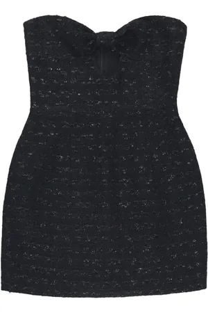 Zeynep Arcay Vestido corto estilo strapless