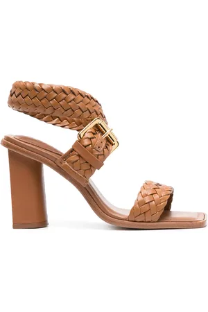 Schutz Sandalias trenzadas con tacón de 95mm