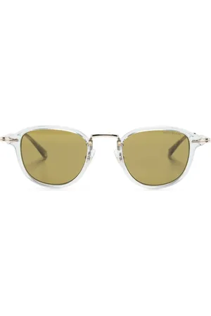 Montblanc Lentes de sol MB0336S con armazón redonda