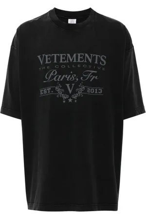 Vetements Playera con logo estampado