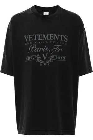 Vetements Playera con logo estampado