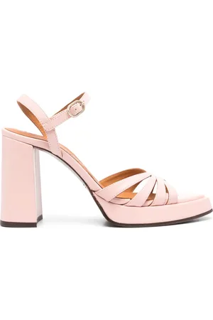 Chie Mihara Sandalias metalizadas con tacón de 85mm