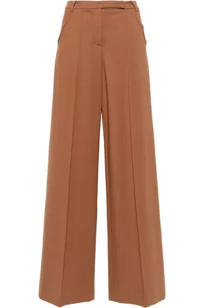 Dorothee Schumacher Pantalones anchos con detalle de costuras