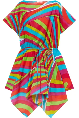 Puccini Vestido corto con estampado Iride