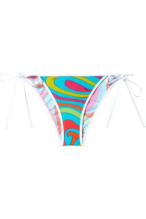 Puccini Bikini bottom con estampado Marmo