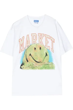 MARKET Playera Smiley Out Of Body