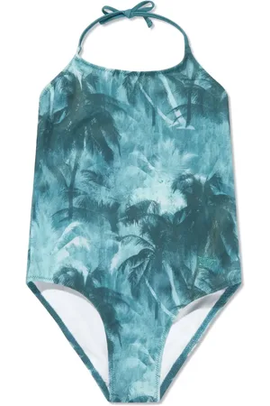 Emporio Armani Traje de baño con estampado tropical