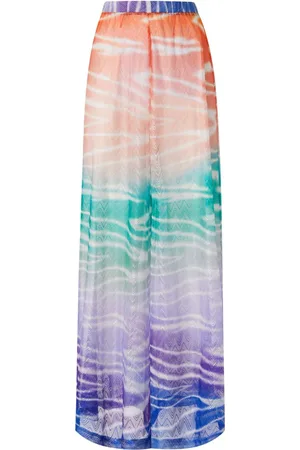 Missoni Pantalones palazzo con estampado tie-dye