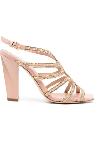 Alberta Ferretti Sandalias Soutage con tacón de 100mm