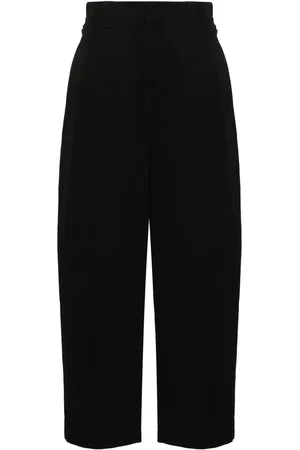 LEMAIRE Pantalones anchos con tiro alto