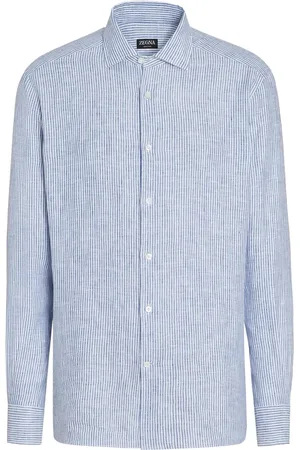 Ermenegildo Zegna Camisa Oasi con rayas estampadas